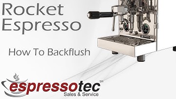Rocket Espresso Machine - How to Backflush