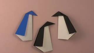 Origami How To - Penguin