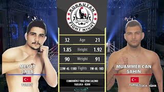 Mesut SABA vs Muammer Can ŞAHİN