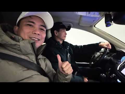 Lần đầu tiên Lê Sang trải nghiệm xe buýt từ Haugesund đến kristiansand  của đát nước NAUY