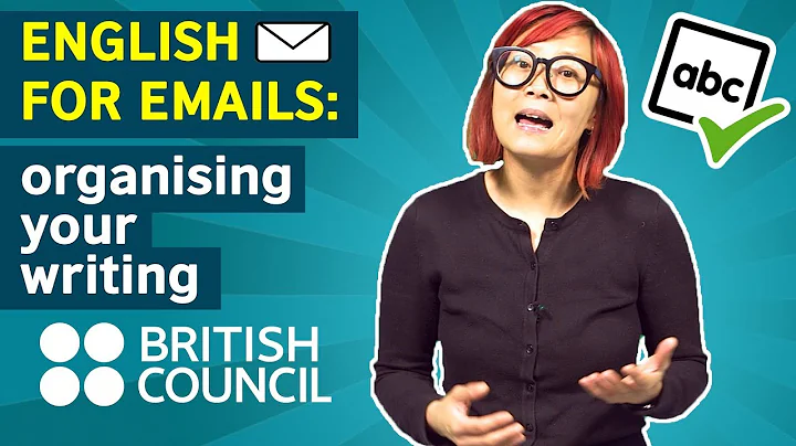 English for Emails: Organising your writing