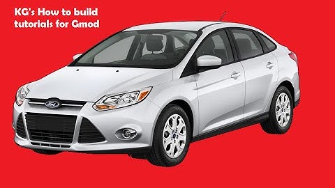 How to build a car in Gmod