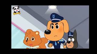 Escalator Monster | Police Cartoon | + More Sheriff Labrador Cartoons | Cartoon for Kids