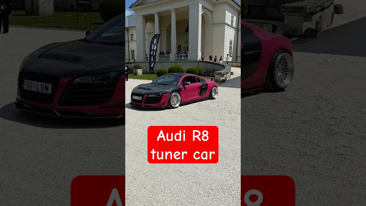 IDOLZ 2025 car show Audi R8 tuner car 