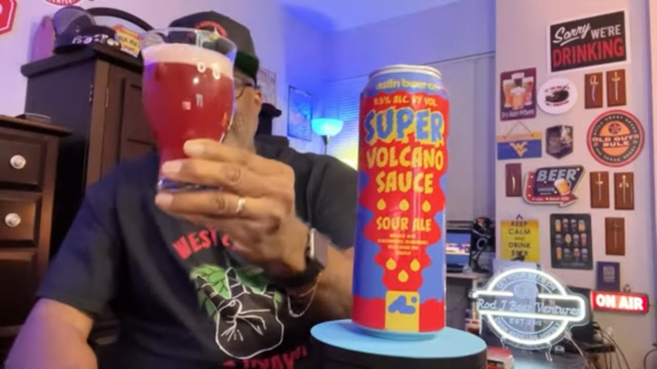 Aslin Super Volcano Sauce Beer Review YouTube