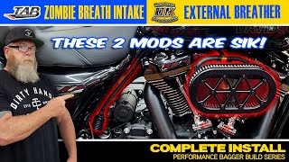 ⚡Performance Upgrade! Tab Zombie Breath Intake & DK Customs External Breather Installation⚡ by SIK Baggers 75,848 views 11 months ago 19 minutes