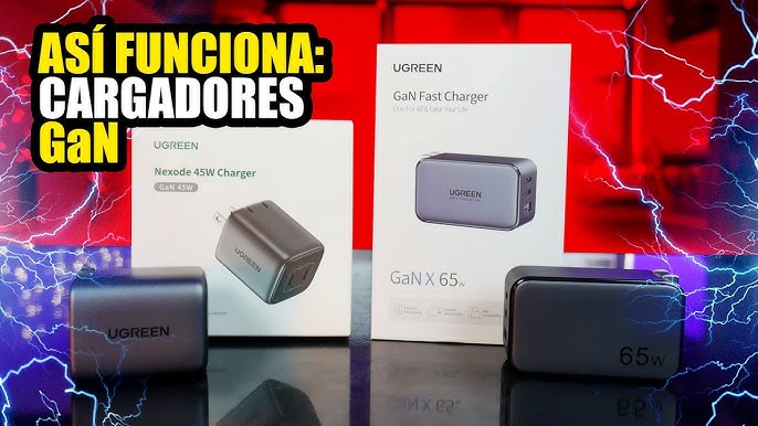 Cargador UGREEN VS. Original! - Ugreen 45W y 65W 