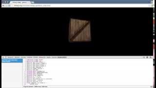 WebGL Shader Editor extension demo