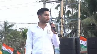 LIVE তমলুকে  রোড শো-র পর বক্তব্য রাখছেন অভিষেক বন্দ্যোপাধ্যায়ের