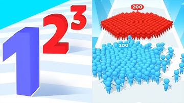 Number Master VS Count Masters - All Levels Gameplay Android,ios (Part 32)