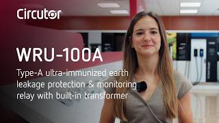 WRU-100A | Type-A earth leakage protection & monitoring relay with built-in transformer