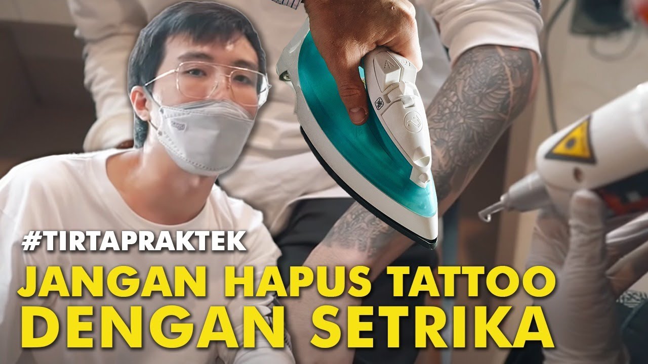 Ikuti Momen dr. Tirta Hapus Tato Pakai Laser