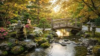 Serene Zen Garden Ambience | Relaxing Nature Sounds for Deep Focus