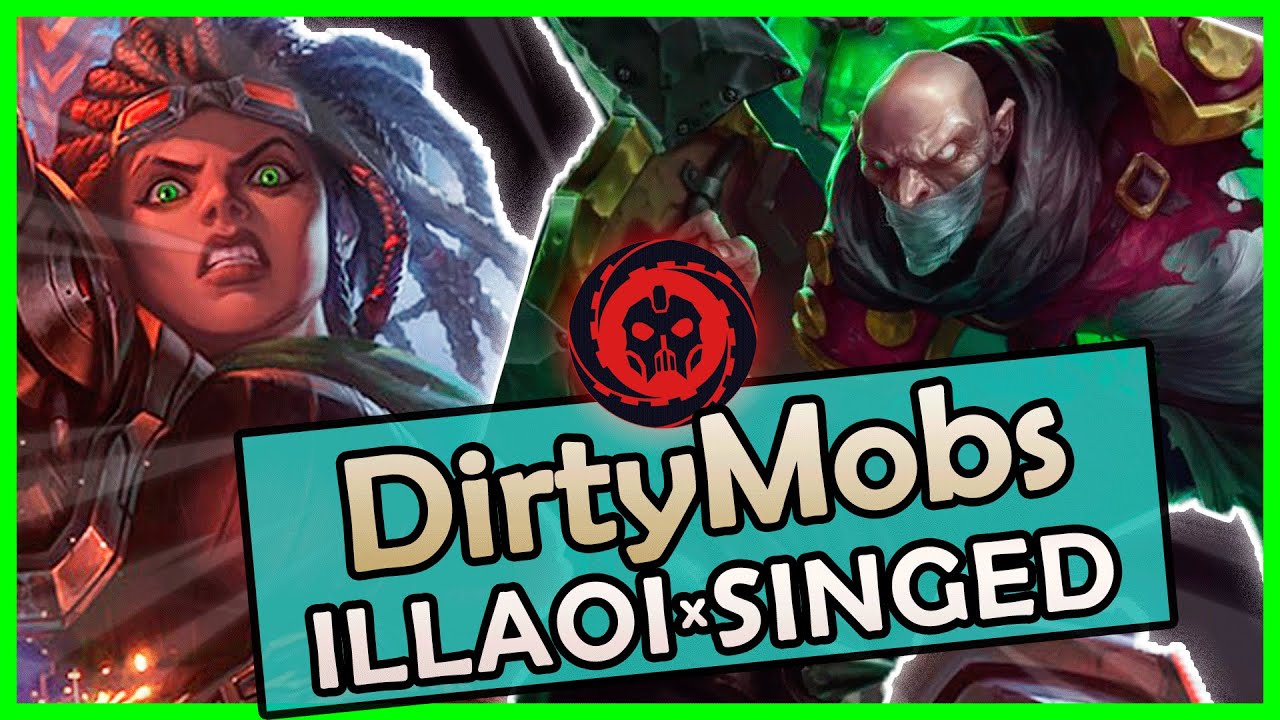 SINGED vs ILLAOI (TOP), Rank 4 Singed, 6/0/1, Dominating, EUW Grandmaster