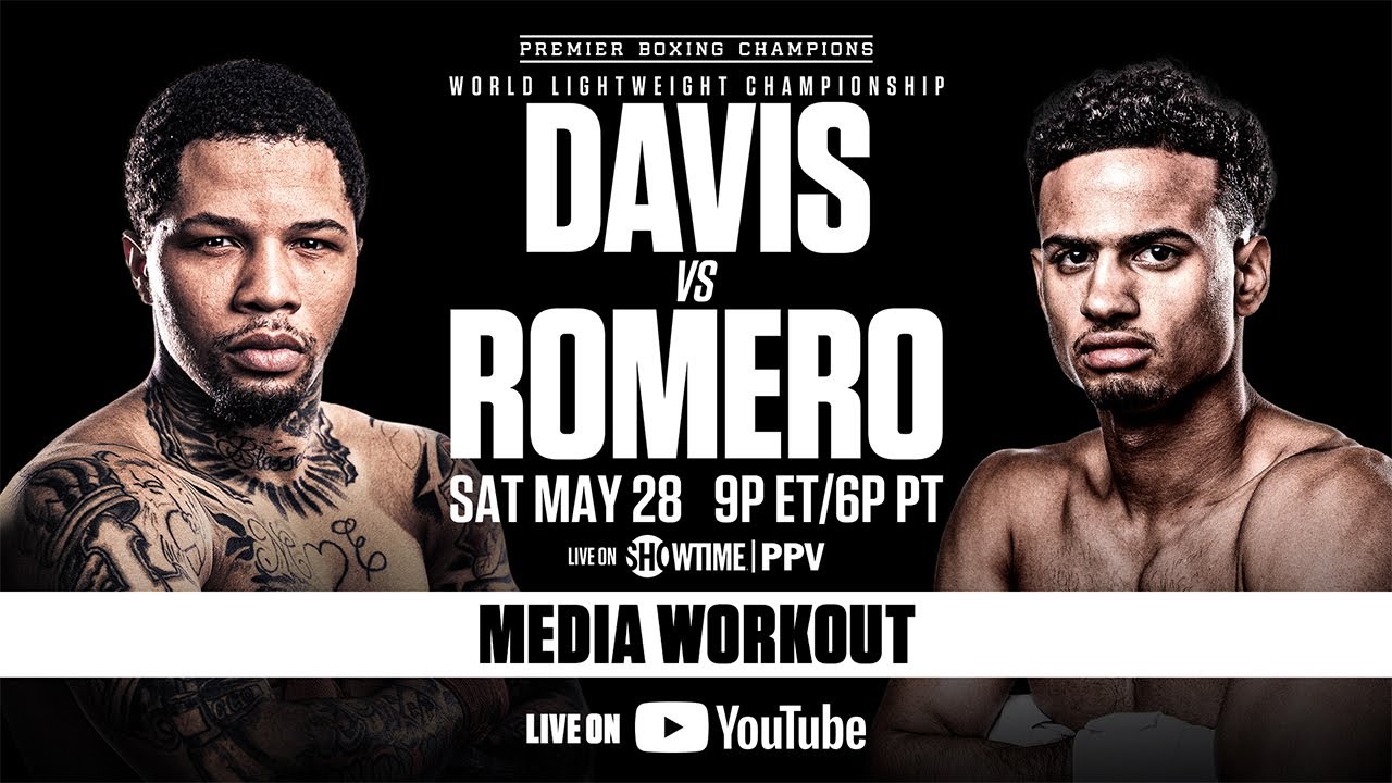 MEDIA WORKOUT Gervonta Davis vs Rolando Romero #DavisRomero