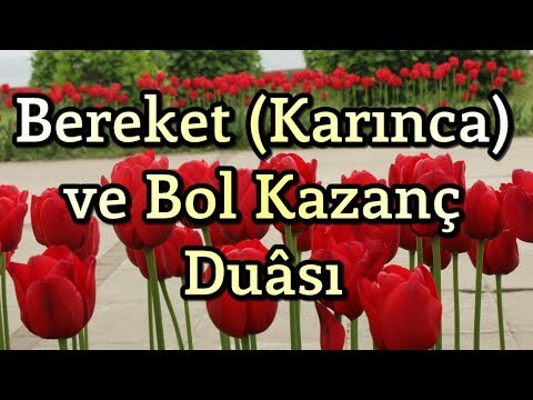 Bereket Duası | Karınca Duası | Bol Rızık Duası | Amin!