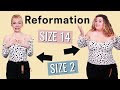 Size 2 vs. Size 14 Try the Same Outfits from Reformation