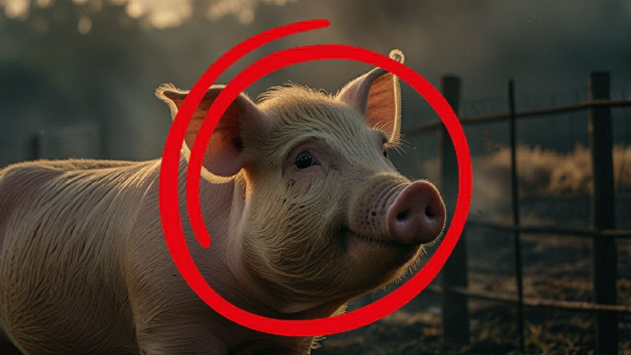 Pig PUSHES Farmer From Fire—You Won't Believe This!| Animal stories | Touching moments of Life!