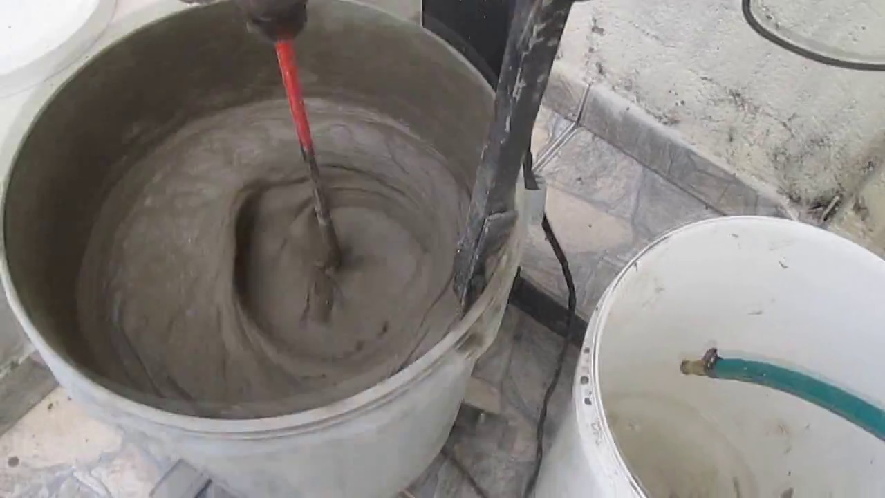 Maquina de misturar Argamassa YouTube