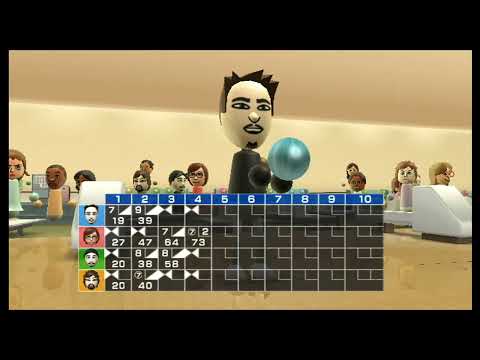 Wii Sports - Bowling: 4-Player Match #17