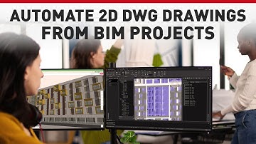 How to Automate 2D DWG Drawings from BIM Projects with ARES Commander?