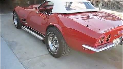 1968 Corvette 427 4speed w/ Side Exhaust