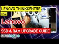 Lenovo ThinkCentre A70z Type 1165 SSD Upgrade Disassembly Guide