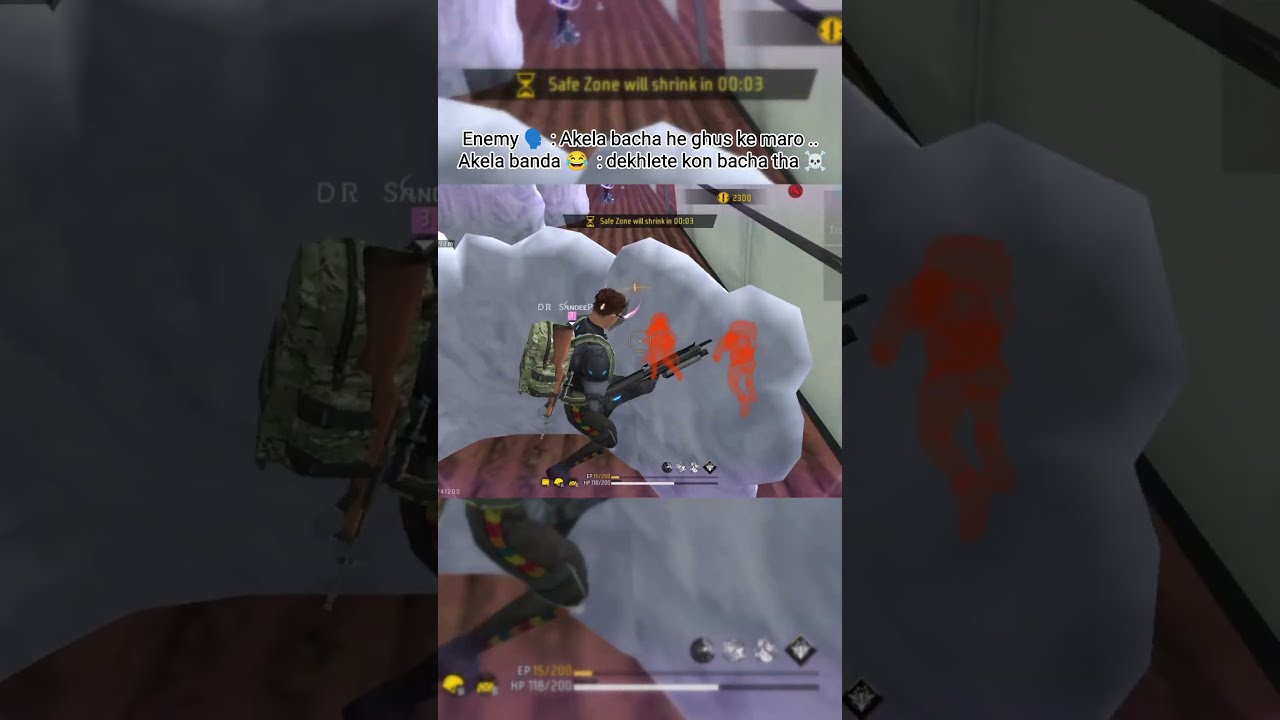How To Do 1v4 In Freefire 