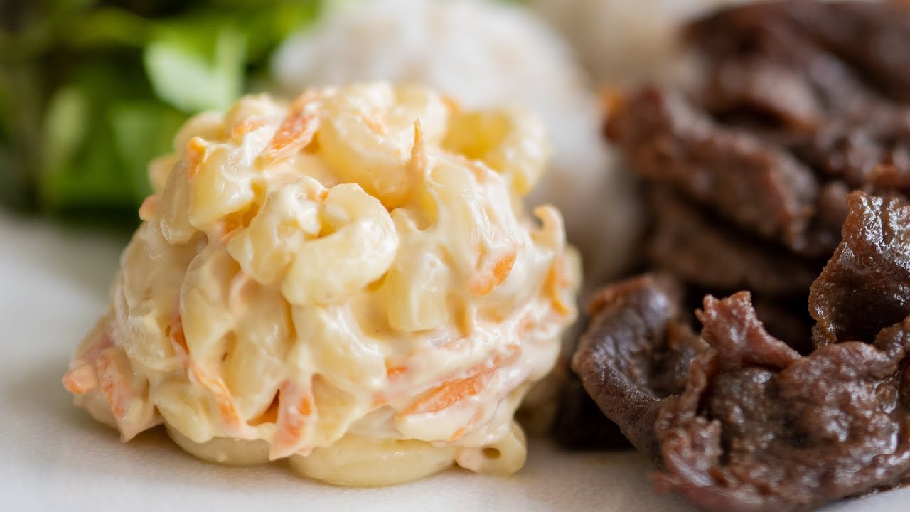マカロニサラダ ハワイ プレートランチ風 作り方 & レシピ ✴︎ Hawaiian plate lunch style Macaroni Salad recipe