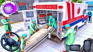 Ambulance City Rescue Simulator - 911 US Emergency Ambulance Driving Fast Game 3D - Android Gameplay screenshot 2