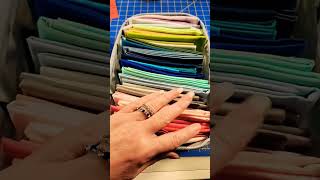 Quilt Tips: Fat Quarter Organization #shorts #inthehoop #quiltblock #quilttips #buildaquilt #fabric