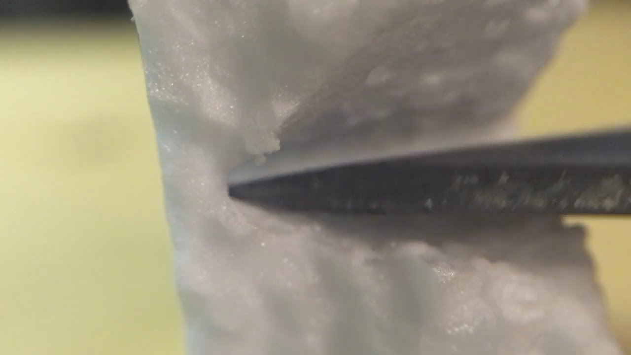 Melting Styrofoam (REVERSE) YouTube