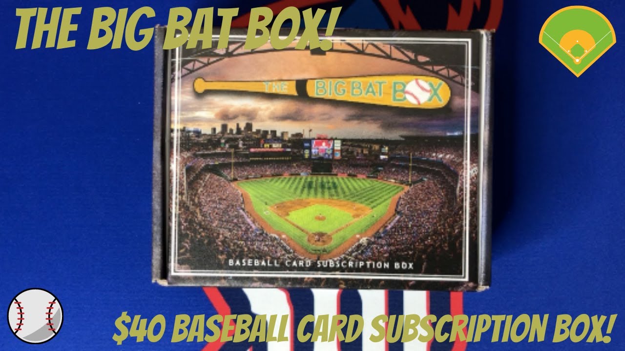 The Big Bat Box January Edition! Baseball Card Subscription Box Opening