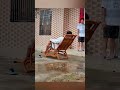 【China|中国】ロッキングチェア転倒／Rocking chair overturned／रॉकिंग चेयर पलट गई