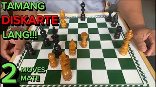 Tamang diskarte lang/ 2 moves mate/ chess puzzle