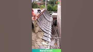 Oddly Satisfying Roof Tiling! Watch These Perfect Tile Lines! Roofing ASMR? #satisfying  #roofing