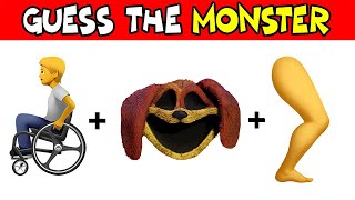 Guess Monsters By VOICE & EMOJI | Poppy Playtime Chapter 3 | Smiling Critters | Dogday