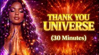 Thank You Universe | Morning Gratitude Affirmations for Trust, Alignment & Receiving
