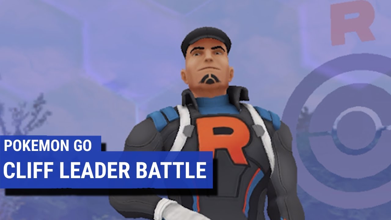 Cliff Leader battle (Omanyte, Machamp, Tyranitar) in Pokémon Go YouTube