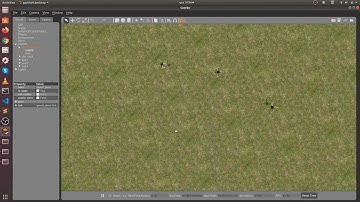 UAV Flocking: Simulation with UVDAR Localization