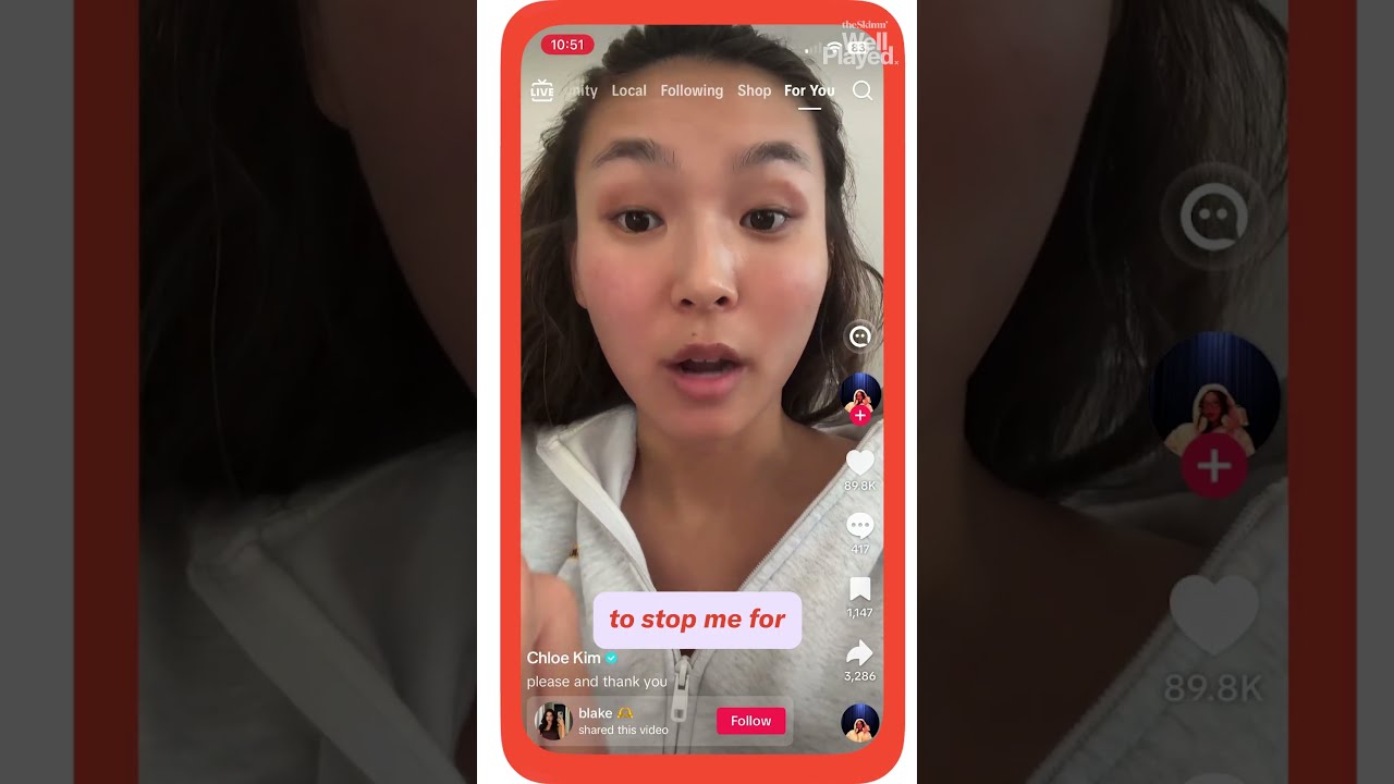 Chloe Kim is so real for this.