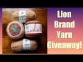  ended lion brand mandala  basic stitch yarn giveaway  dazola designs crochrt