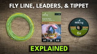Fly Line, Leader, and Tippet 101 - Fly Fishing Gear for Beginners | Module 4, Section 1