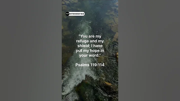 You are my refuge and my shield - Psalms 119:114 ✝️ #bibleverse #worshipmusic #todaysbibleverse