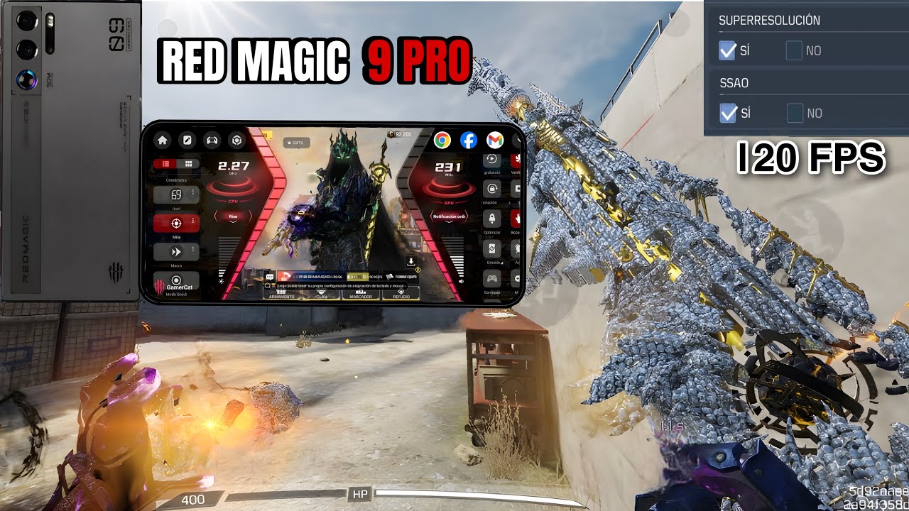 LA MEJOR CONFIGURACIÓN DEL RED MAGIC 9 EN CALL OF DUTY MOBILE - YouTube