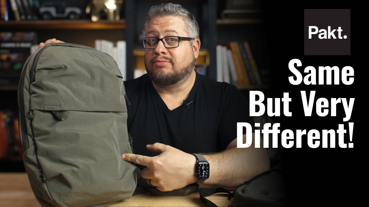 Pakt 14L Mode Convertible против 15L Everyday Bag: что на самом деле изменилось?!