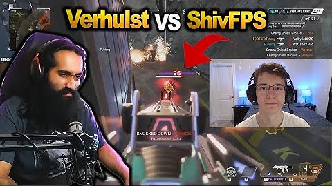 TSM Verhulst vs ShivFPS Team in Boomtv $10,000 tournament!! TSM WITHOUT HAL!! ( apex legends )