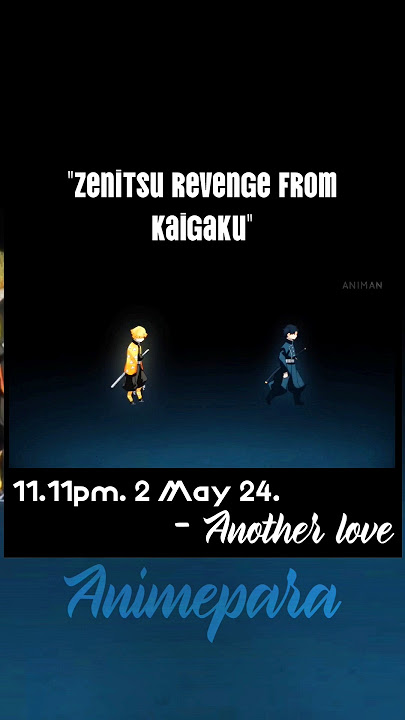 Zenitsu vs kaigaku #shorts #demonslayer