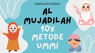 Surat Al Mujadilah atau Al Mujadalah diulang 10x metode ummi. Background Roblox #roblox #robloxedit