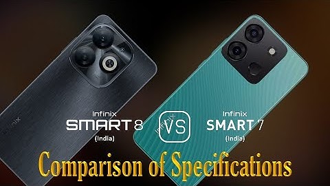 Infinix Smart 8 (India) vs. Infinix Smart 7 (India): A Comparison of Specifications
